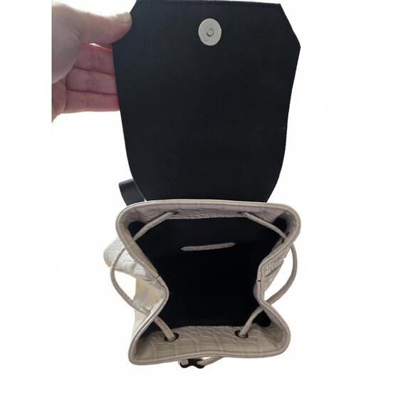 Kendall + Kylie Croc-Embossed Mini Backpack - Picture 4 of 7